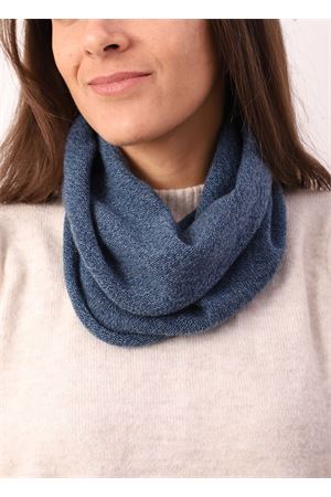 Collo unisex in puro cashmere Art Tricot | COLLOCASHMERE1BLUSCURO